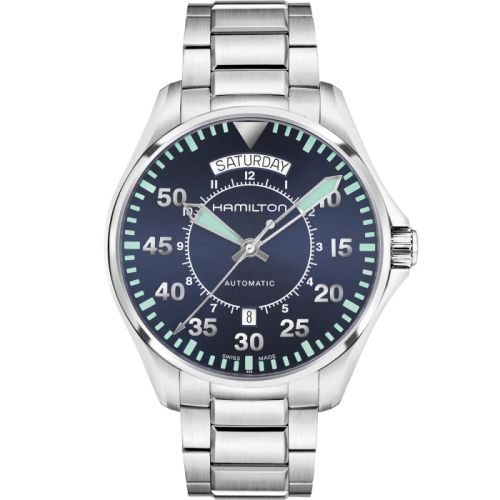 Hamilton Khaki Aviation H64615145 Blue 42.00 mm Automatic
