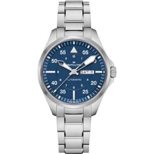 Hamilton Khaki Aviation H64635140 Blue 42.00 mm Automatic