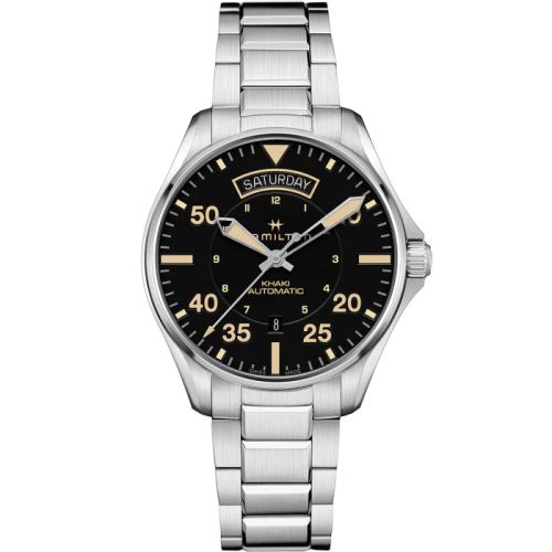 Hamilton Khaki Aviation H64645131 Black 42.00 mm Automatic