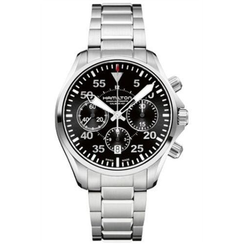 Hamilton Khaki Aviation H64666135 Black 42.00 mm Automatic