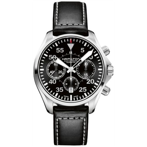 Hamilton Khaki Aviation H64666735 Black 42.00 mm Automatic