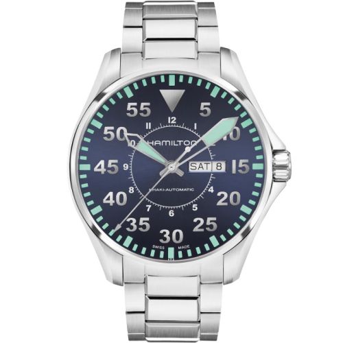 Hamilton Khaki Aviation H64715145 Blue 46.00 mm Automatic