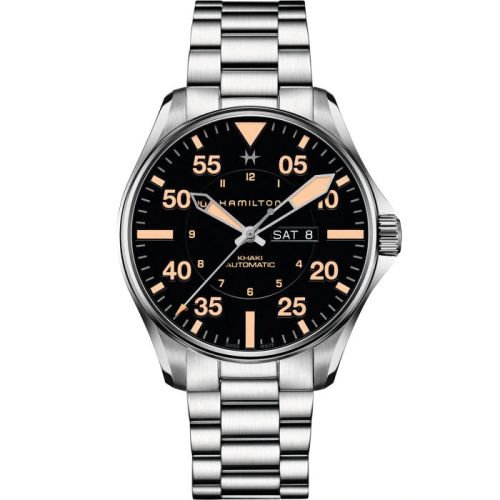 Hamilton Khaki Aviation H64725131 Black 46.00 mm Automatic