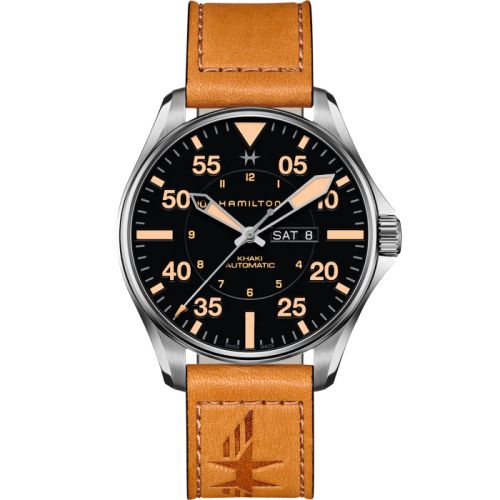 Hamilton Khaki Aviation H64725531 Black 46.00 mm Automatic