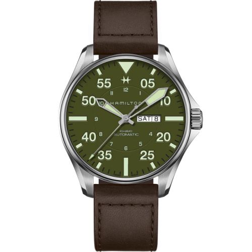 Hamilton Khaki Aviation H64735561 Green 46.00 mm Automatic