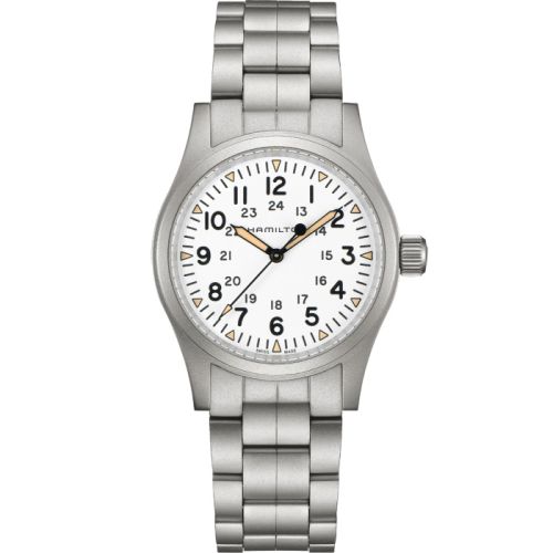 Hamilton Khaki Field H69439111 White 38.00 mm Handwound