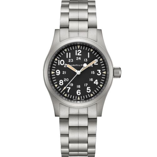 Hamilton Khaki Field H69439131 Black 38.00 mm Handwound