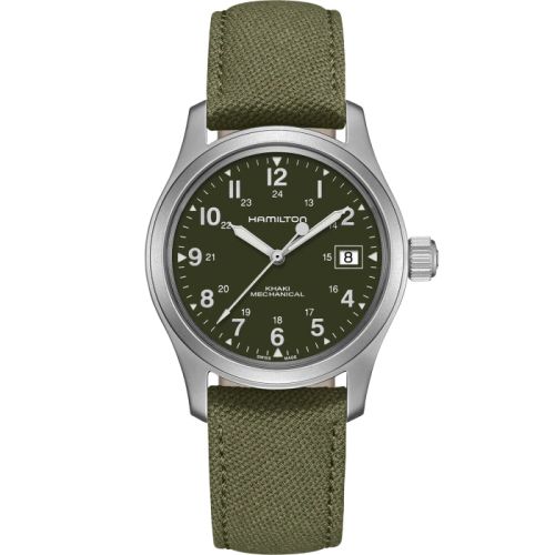 Hamilton Khaki Field H69439363 Green 38.00 mm Handwound