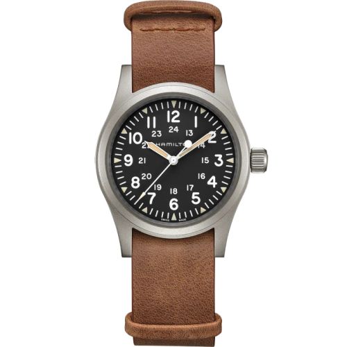 Hamilton Khaki Field H69439531 Black 38.00 mm Handwound