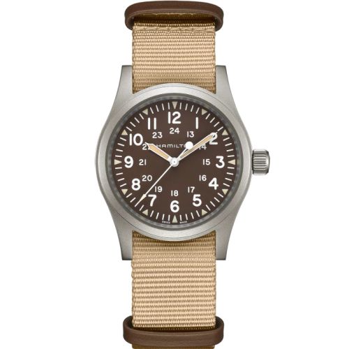 Hamilton Khaki Field H69439901 Brown 38.00 mm Handwound