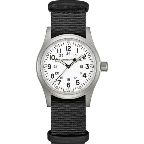 Hamilton Khaki Field H69439910 White 38.00 mm Handwound
