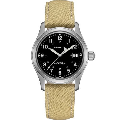 Hamilton Khaki Field H69439933 Black 38.00 mm Handwound