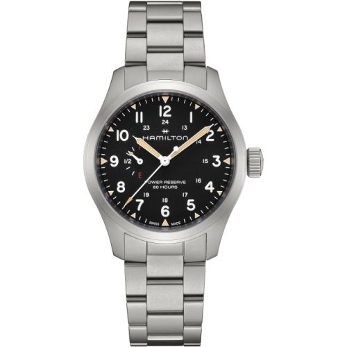Hamilton Khaki Field H69509130 Black 40.00 mm Handwound