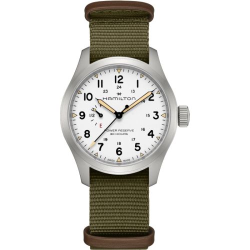 Hamilton Khaki Field H69509910 White 40.00 mm Handwound