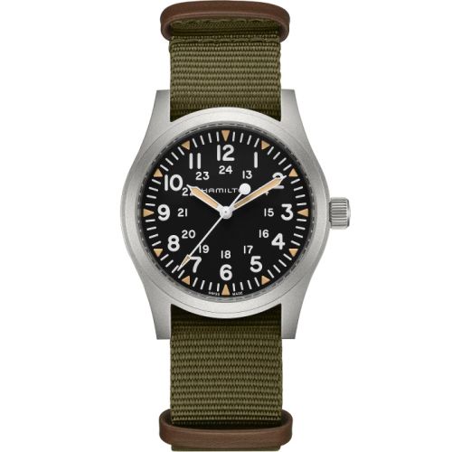 Hamilton Khaki Field H69529933 Black 42.00 mm Handwound