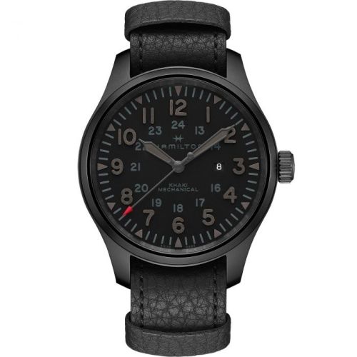 Hamilton Khaki Field H69809730 Black 50.00 mm Handwound