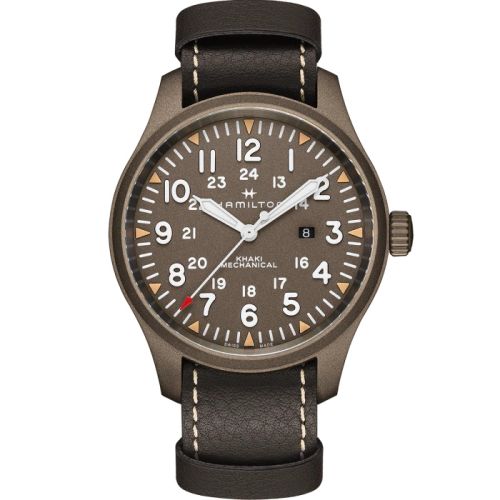 Hamilton Khaki Field H69829560 Brown 50.00 mm Handwound
