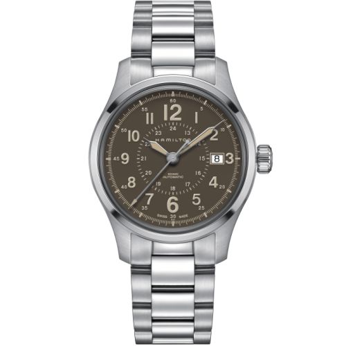 Hamilton Khaki Field H70305193 Brown 40.00 mm Automatic