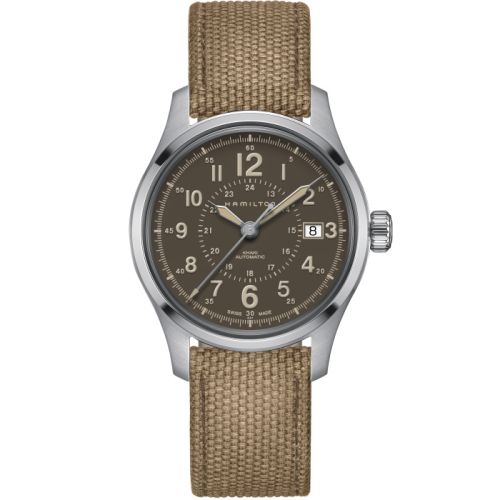 Hamilton Khaki Field H70305993 Brown 40.00 mm Automatic