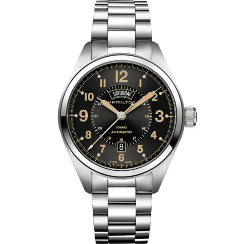 Hamilton Khaki Field H70505933 Black 42.00 mm Automatic