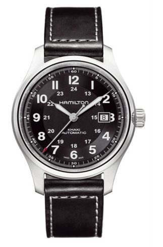 Hamilton Khaki Field H70525733 Black 42.00 mm Automatic