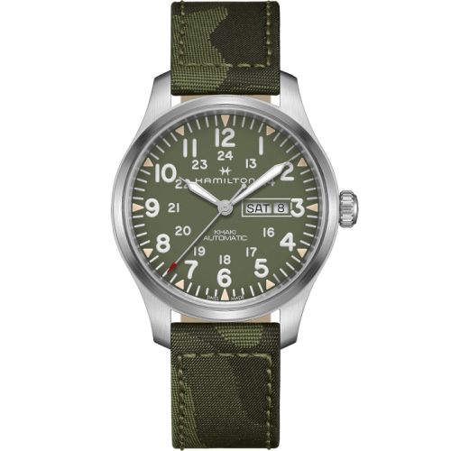 Hamilton Khaki Field H70535061 Green 42.00 mm Automatic