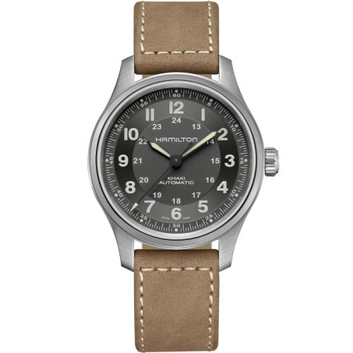 Hamilton Khaki Field H70545550 Grey 42.00 mm Automatic