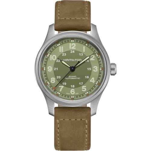 Hamilton Khaki Field H70545560 Green 42.00 mm Automatic