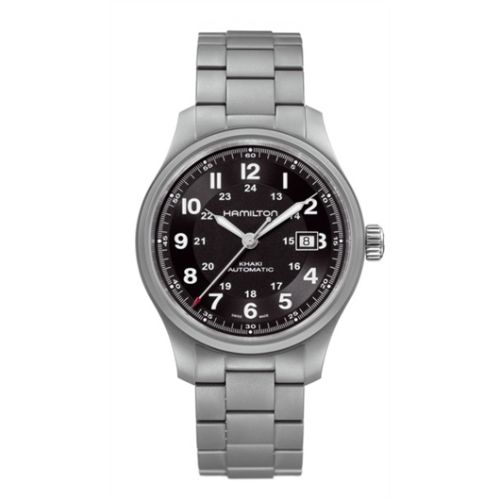 Hamilton Khaki Field H70565133 Black 42.00 mm Automatic