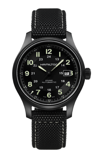 Hamilton Khaki Field H70575733 Black 42.00 mm Automatic
