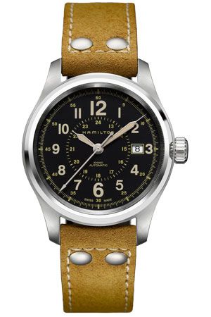 Hamilton Khaki Field H70595593 Black 40.00 mm Automatic