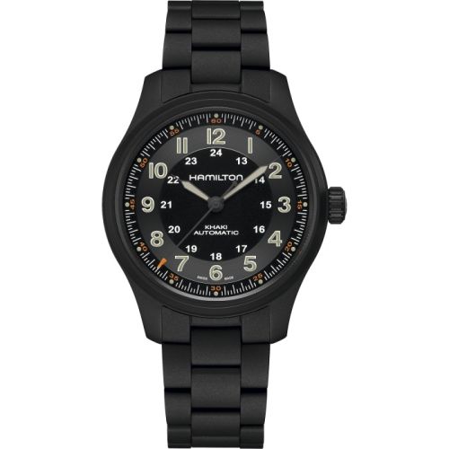 Hamilton Khaki Field H70665130 Black 42.00 mm Automatic