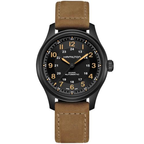 Hamilton Khaki Field H70665533 Black 42.00 mm Automatic