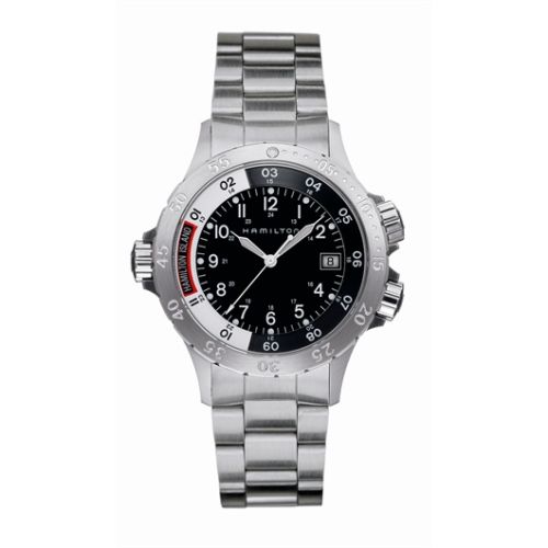 Hamilton Khaki Navy H74511133 Black 40.00 mm Quartz