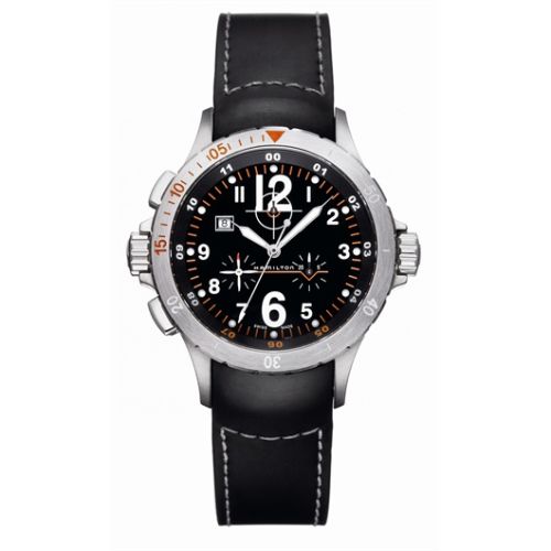 Hamilton Khaki Aviation H74512333 Black 40.00 mm Quartz