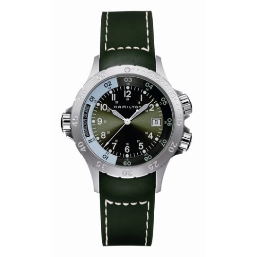 Hamilton Khaki Navy H74531863 Green 40.00 mm Quartz