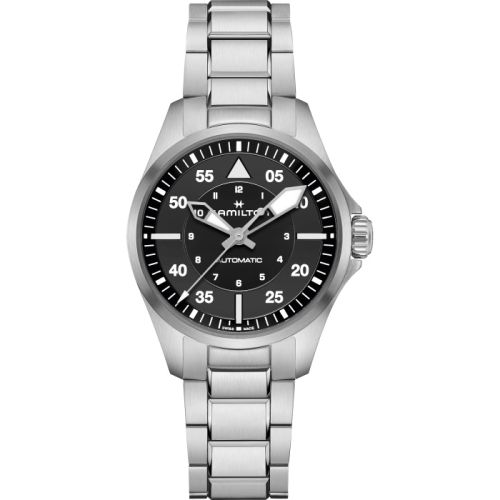 Hamilton Khaki Aviation H76215130 Black 36.00 mm Automatic