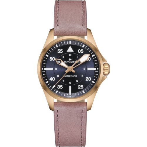 Hamilton Khaki Aviation H76245840 Blue 36.00 mm Automatic