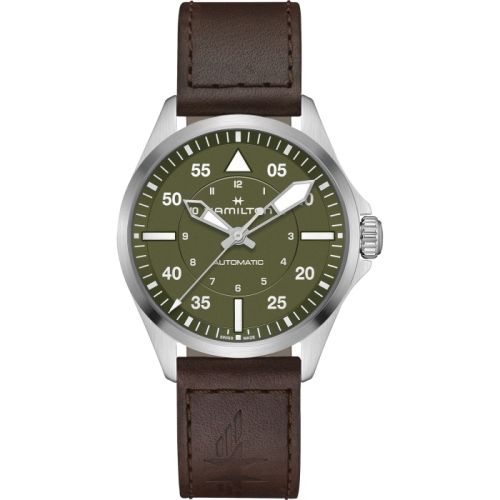Hamilton Khaki Aviation H76305560 Green 39.00 mm Automatic
