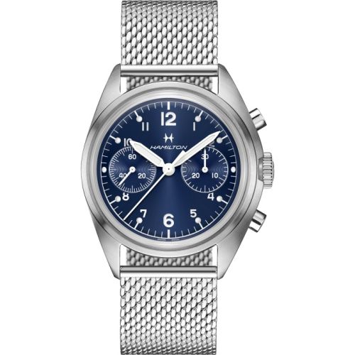 Hamilton Khaki Aviation H76409140 Blue 41.00 mm Handwound