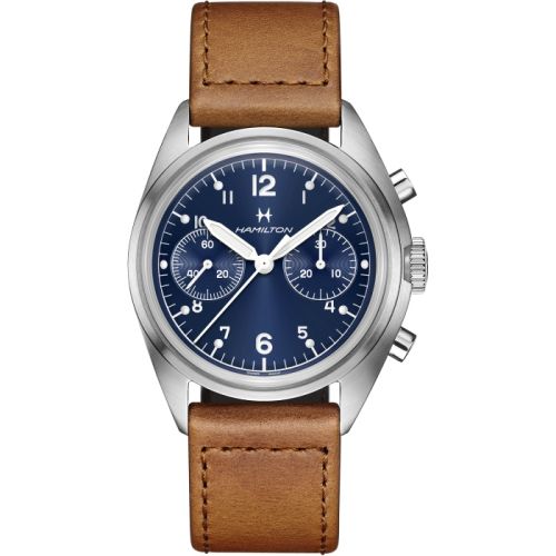 Hamilton Khaki Aviation H76409540 Blue 41.00 mm Handwound
