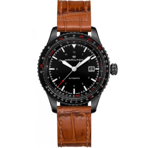 Hamilton Khaki Aviation H76625530 Black 42.00 mm Automatic
