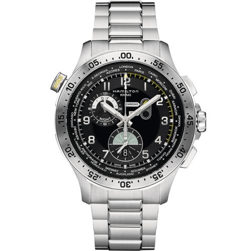 Hamilton Khaki Aviation H76714135 Black 45.00 mm Quartz
