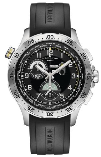 Hamilton Khaki Aviation H76714335 Black 45.00 mm Quartz