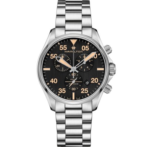 Hamilton Khaki Aviation H76722131 Black 44.00 mm Quartz