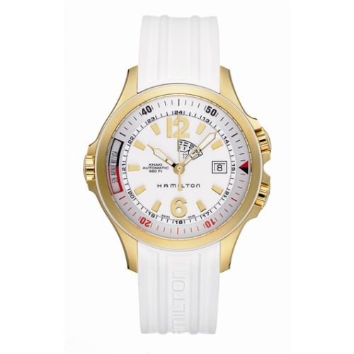 Hamilton Khaki Navy H77535825 White 42.00 mm Automatic