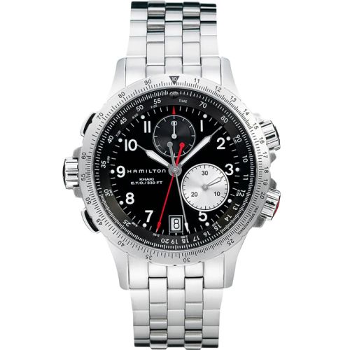 Hamilton Khaki Aviation H77612133 Black 42.00 mm Quartz