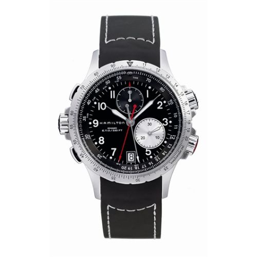Hamilton Khaki Aviation H77612333 Black 42.00 mm Quartz