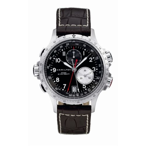 Hamilton Khaki Aviation H77612533 Black 42.00 mm Quartz