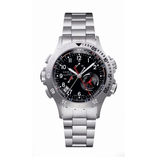 Hamilton Khaki Navy H77614133 Black 42.00 mm Quartz